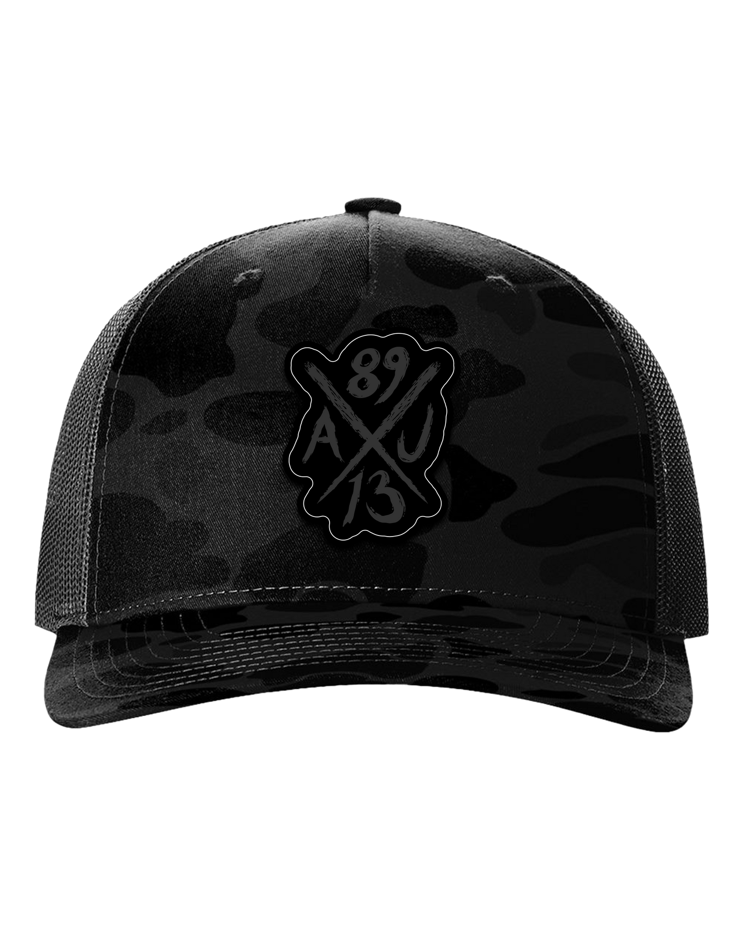 AJ 8913 Leather Patch Hat